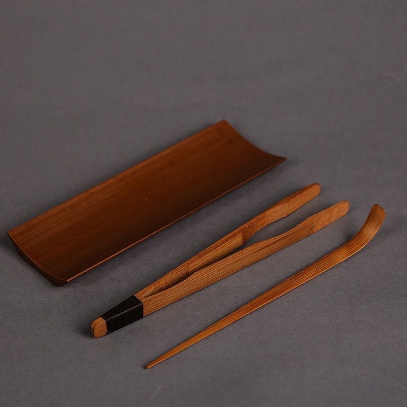 Bamboo Cutlery Set - 3/4/5 pezzi set di stoviglie in