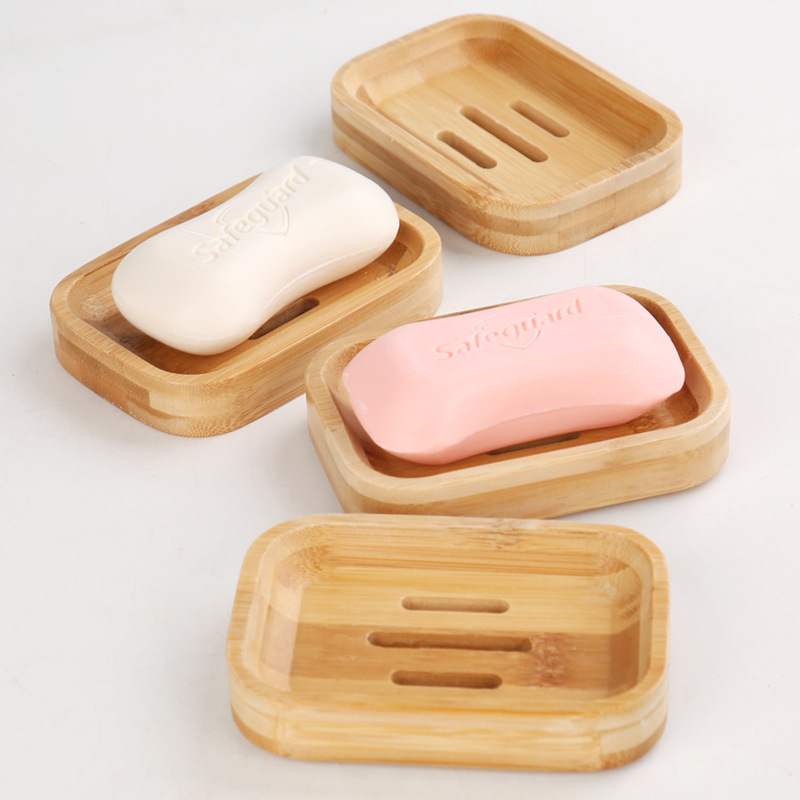 Bamboo Cutlery Set - Portasapone in legno di bambù da
