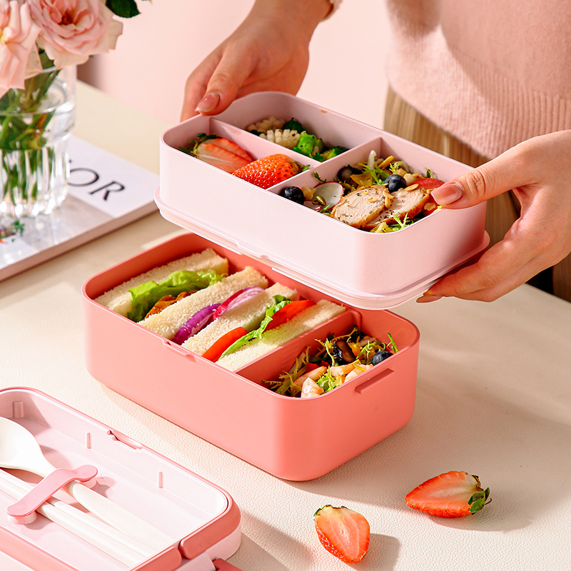 Lunch Box portatile in fibra d - Bamboo Cutlery Set recensione e prezzo