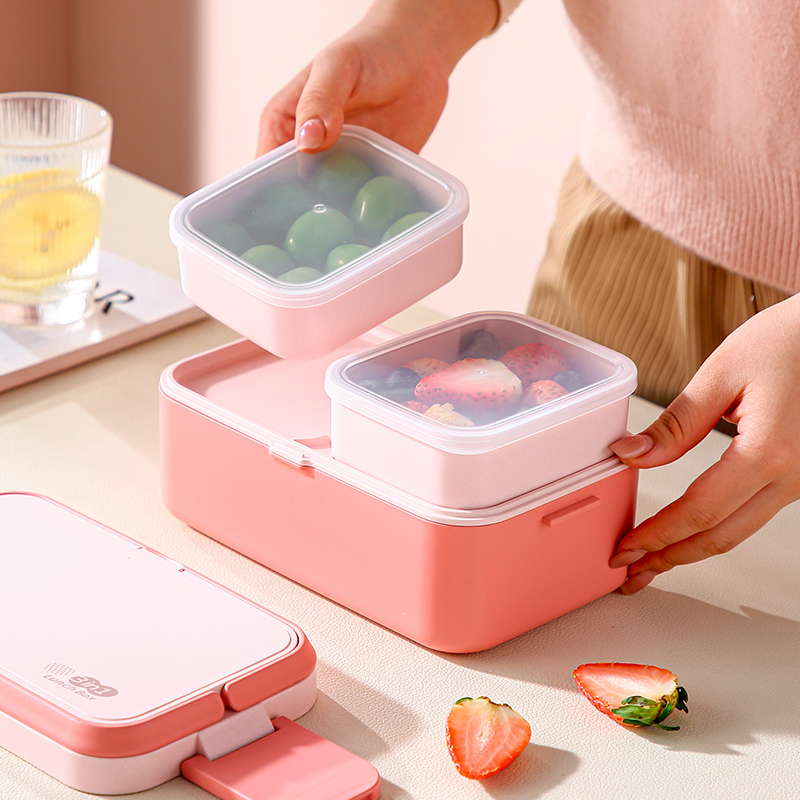 Lunch Box portatile in fibra d - Bamboo Cutlery Set recensione e prezzo